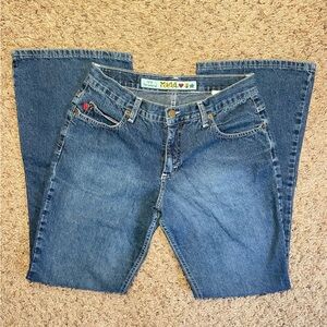 Vintage Mid Rise Mudd Flare Leg denim jeans size 11‎